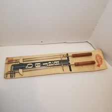 Vintage Mr Cheftender Bar-B-Q Skewers Set Of 2 Made In The USA New In Package