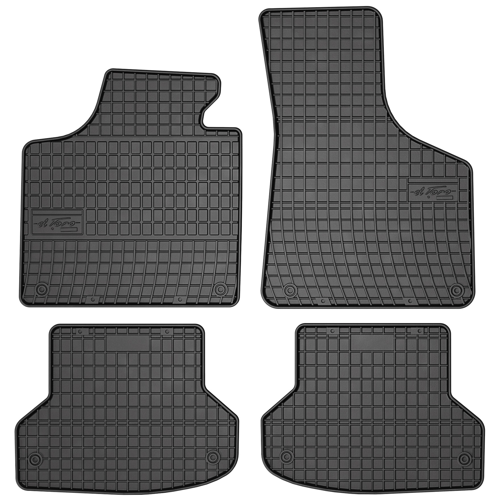 Tapis de sol en caoutchouc Frogum El Toro premium pour Audi A3 Sportback 8P millésime 2003-2013