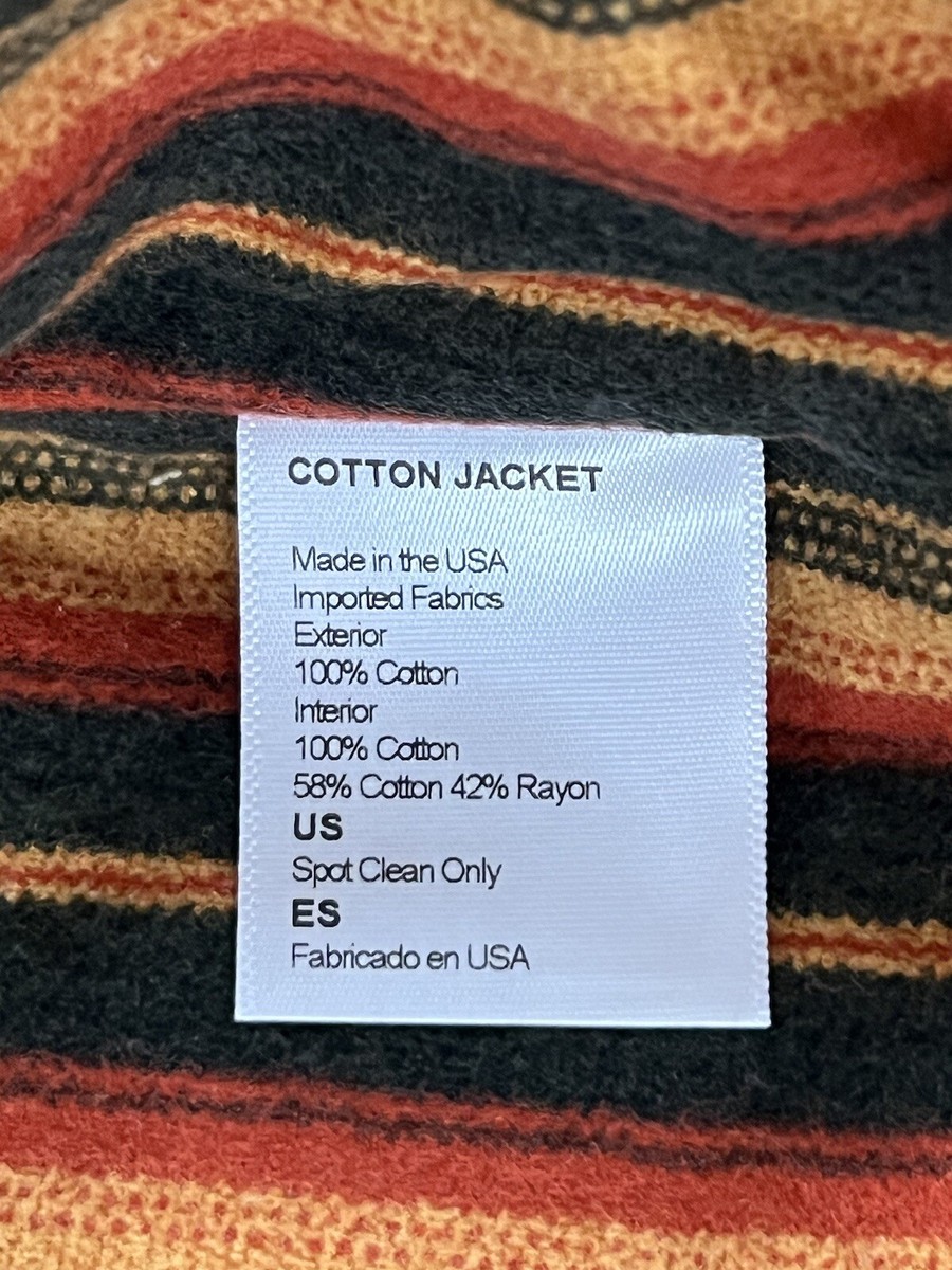 FREENOTE CLOTH RIDERS JACKET WAXED CANVAS TOBACCO XL NWOT