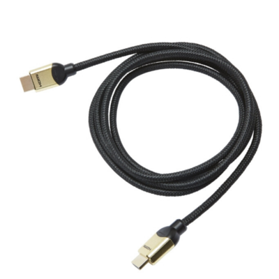 Cavo HDMI Blackweb 4K HDR Ultra HD Oro 6 Piedi (1,8m) 18 Gbps Alta Velocità