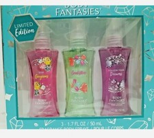 Limited Edition Body Fantasies Fragrance Body Sprays, 1.7 fl oz, 3 pack