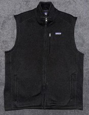 Men's PATAGONIA Better Sweater Fleece Vest STY25882 BLACK Size XL