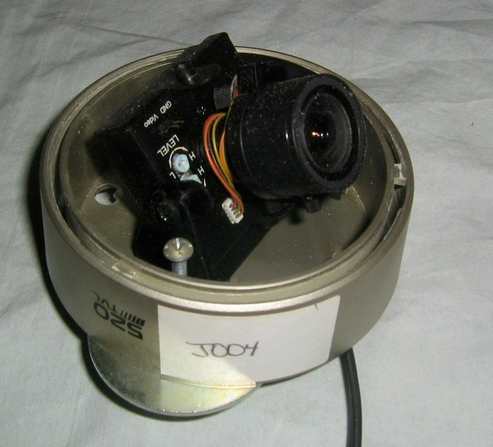 High Resolution Everfocus ED350N1 Mini Color Dome Camera, 520 TVL, 3.8-9.5mm - Image 2 of 4