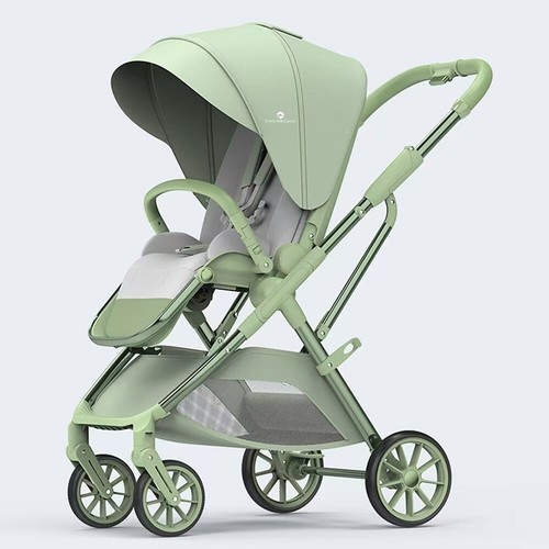 Bassinet Stroller for Baby, Convertible Infant Strollers pink &black color - Picture 2 of 4
