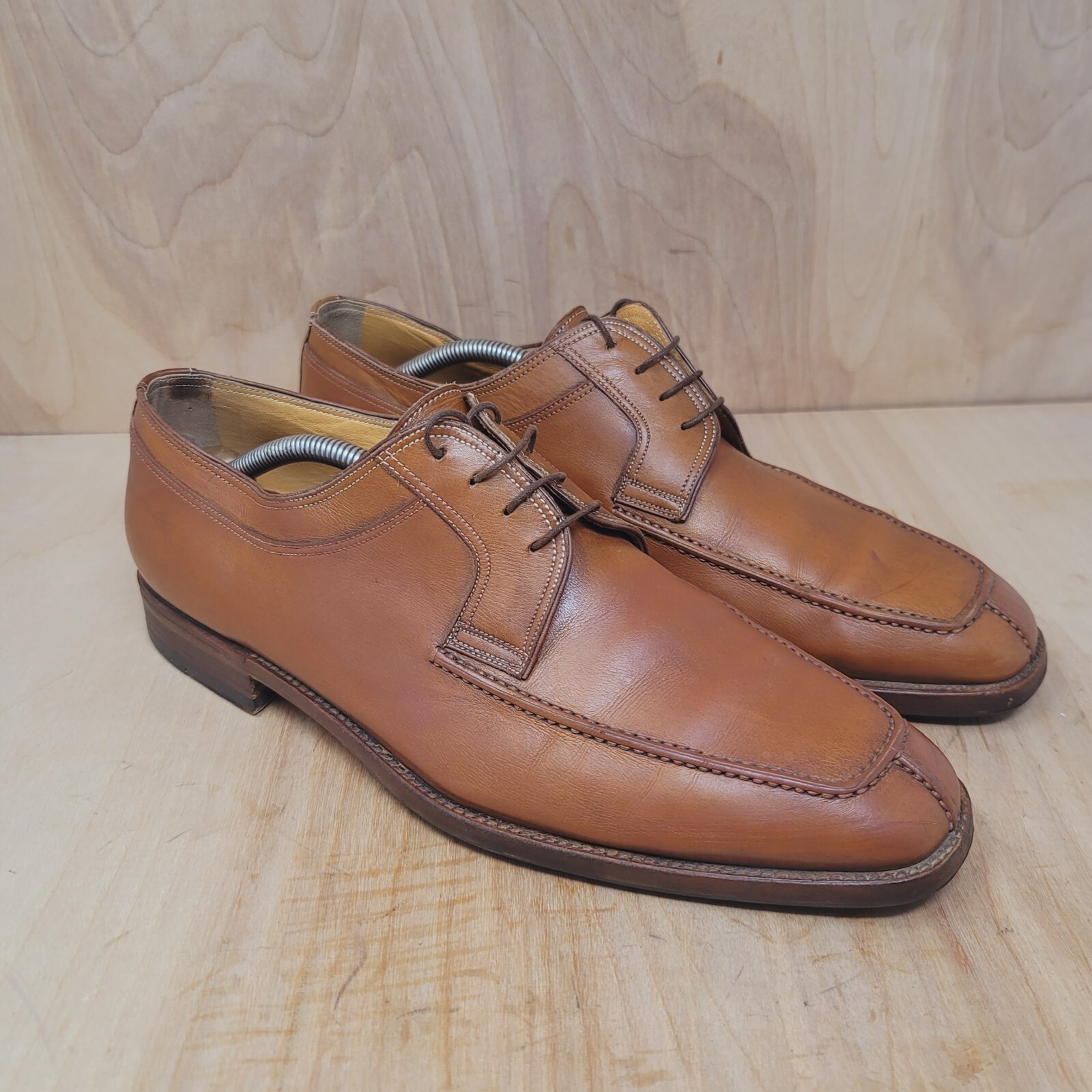 SAOLA Scarpe eleganti Beltrami Oxford da uomo taglia 11 5 M EU 44 5 punta spaccata derby in pelle