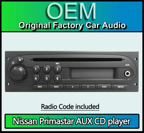Nissan Primastar Autoradios