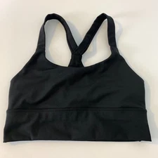 NWOT NATORI Black Impulse Racerback Sports Bra Size XS