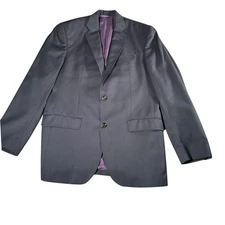 Ted Baker Endurance Dark Navy Twill Jay Ct 40 R  Pants 33 R