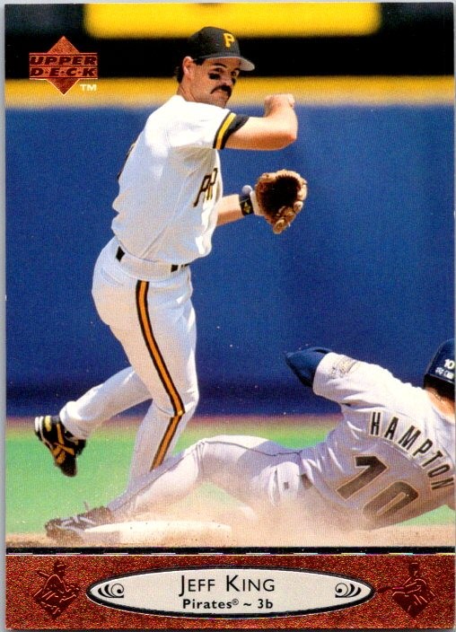 Jeff King 1996 Upper Deck #175 Pittsburgh Pirates