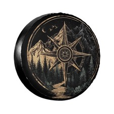 Universal Weatherproof Spare Tire Cover For Suv Jeep Travel Trailers 15