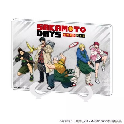 Sakamoto Days Acrylständer Kollektion Acrylkunsttafel