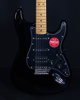 Squier Classic Vibe '70s Stratocaster HSS, Maple FB, Black