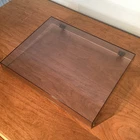 Technics SL-QD33 Turntable Original Dust Cover w/ Hinges. Clean, No Cracks