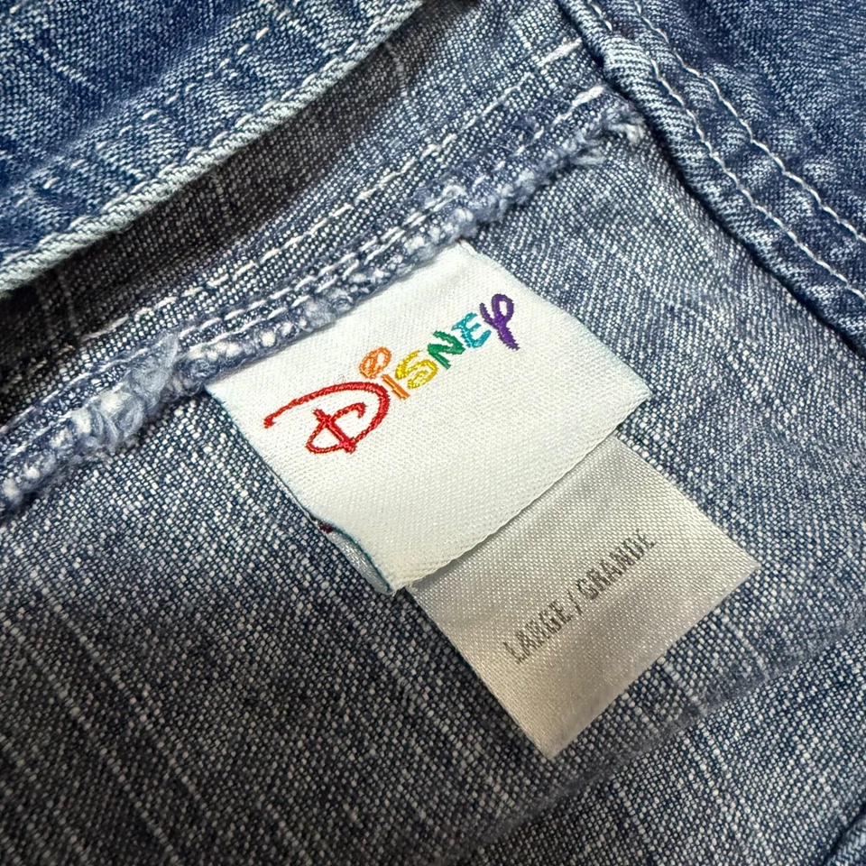 90 年代复古迪士尼货物服宽腿宽松破旧尺寸大号商场哥特 — 第 4/4 张图片