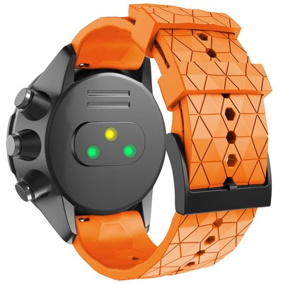 Uhrenarmband Kompatibel mit Suunto 9/7/Baro, 24mm Ersatzarmbänder aus Weichem...