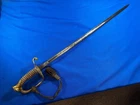 Antique US Navy Officer Sword Model 1852 Boston Uniform Co Charlestown MA |#SW8|