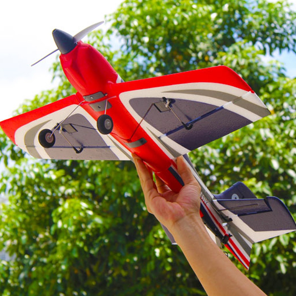 RC Airplane Glider Brushless Flybear FX9706 550mm Wingspan Gyro 3D/6G Plane RTF