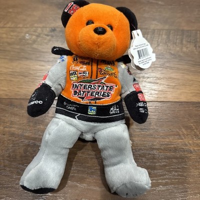 Cal Ripken Jr. Team Speed Bears Interstate Batteries Nascar Plush NWT
