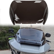12" Tint Wave Windscreen Windshield Wind Splitter Fit for Harley Davidson