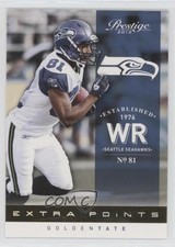 2012 Playoff Prestige Extra Points Gold Golden Tate #179 li3