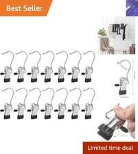 Elegant Portable 30 Pack Boot Hangers - Non-Slip Clips for Closet Organization