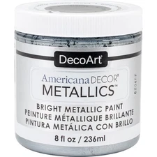 DecoArt Americana Decor Metallics 8oz-Silver