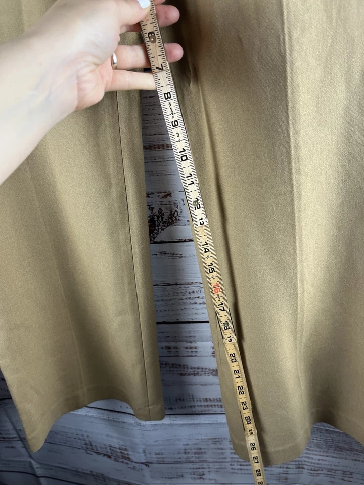 Calça Ann Taylor Loft Julie Feminina 6 Petite Tan - Imagem 3 de 4