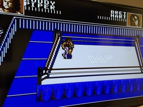 WWF WrestleMania Steel Cage Challenge Nintendo NES 1992 Cart Tested