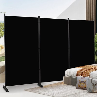 Room Divider 6ft Room Dividers and Folding Privacy Screens, 3 Panel Partition...