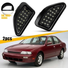 For 1993 1994 1995 1996 1997-2001 Nissan Altima Rear Led License Plate Light 2x For 1993 1994 1995 1996 1997-2001 Nissan Altima Rear Led License Plate Light 2x
