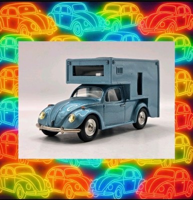 Ministyle VW Käfer Camper Volkswagen SoMo Modellbau 1:43 WoMo Modell Rarität