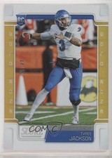 2019 Score Rookies Gold Zone 44/50 Tyree Jackson #409 eq1