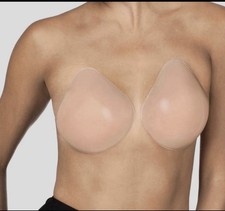  32 Fashion Forms Women's Beige Voluptuous Silicone Adhesive Lift Bra Size B