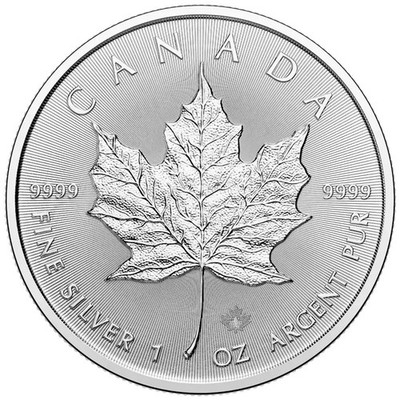 Kanada 5 $  2026 Maple Leaf  Silber 1 oz 999.9 Silber  Anlagemünze ST / BU
