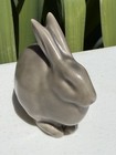 Rookwood Pottery #6160 Grey Rabbit Bunny Ornament Figurine — photo 5