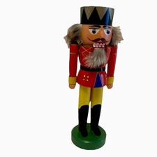 German Nutcracker Democratic Republic 9.5  VEB Hodrewa Rosenthal Wooden Original
