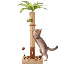 MECOOL 35in Tall Cat Scratching Post Sturdy and Premium Scratch Posts with Ha...