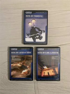 Lot 3 The Gnomon Workshop DVD Mental Ray 1-3 Fundamentals Lighting and Shaders