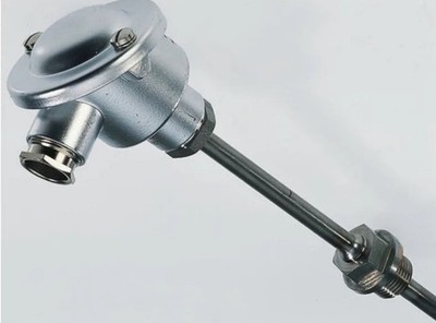JUMO PT100 G1/2 Widerstandsthermometer Edelstahl Ø 9mm x 160mm, -50°C   +400°C