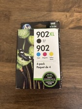 HP 902XL/902 Black High Yield Cyan/Magenta/Yellow Standard Yield Ink Exp 2020