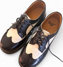 Dr. Martens Unisex Leather Oxford Wingtip Brogue Colorblock Lace-Up US 7