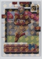 2022 Panini Clearly Donruss Rated Rookie Holo RR Logo Tyrion Davis-Price #76 ub2