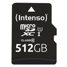 Intenso microSD 512GB UHS-I Perf CL10 Performance Class 10