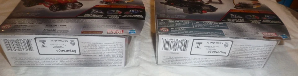 Avengers Age of Ultron ATV y Ciclo 2" Thor Iron Man Gorra Máquina de Guerra MIP Hasbro Foto 4 de 4