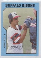 1985 TCMA Minor League Greg Latta #180 0w8