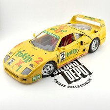 Burago 1:18 Ferrari F40 TOTIP Yellow Diamond Model 3022 BNIB