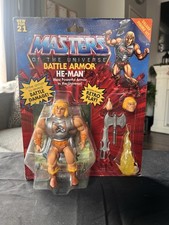 Masters of the Universe Origins Battle Armor He-Man Deluxe Figure