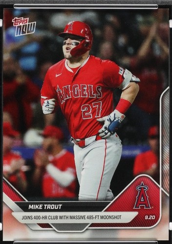 2025 Topps Now #470B Mike Trout Auto /5 36344 | eBay