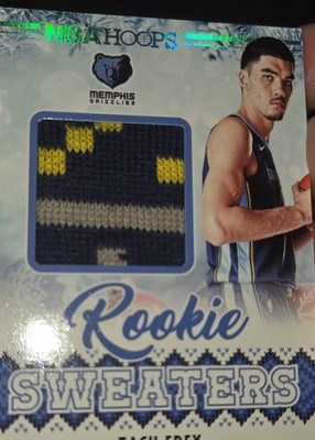 2024-25 Panini Nba Hoops - Rookie Sweaters Zach Edey #RSW-EDE (MEM, RC)