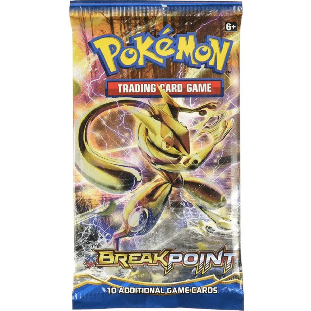 pokemon tcg breakpoint booster pack TCG: XY Sleeved (10 cards) Toys & Games and a special holographic promo card featuring Pyroar Pokmon TCG XY Fates Collide